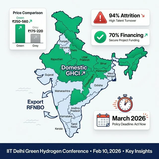 India's hydrogen strategy: Domestic GHCI vs Export RFNBO pathways