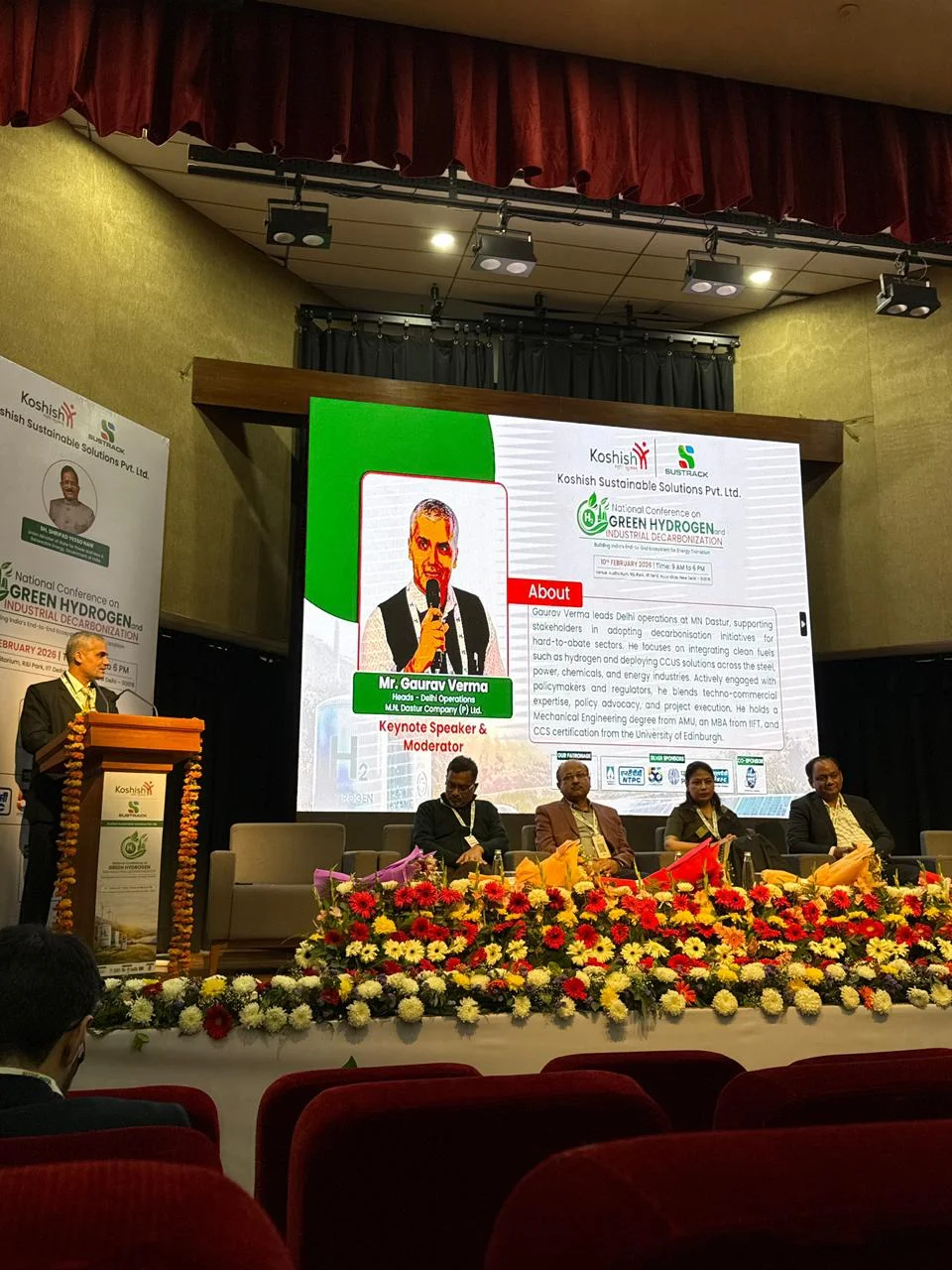 Session II: Industrial Decarbonization - Gaurav Verma moderating