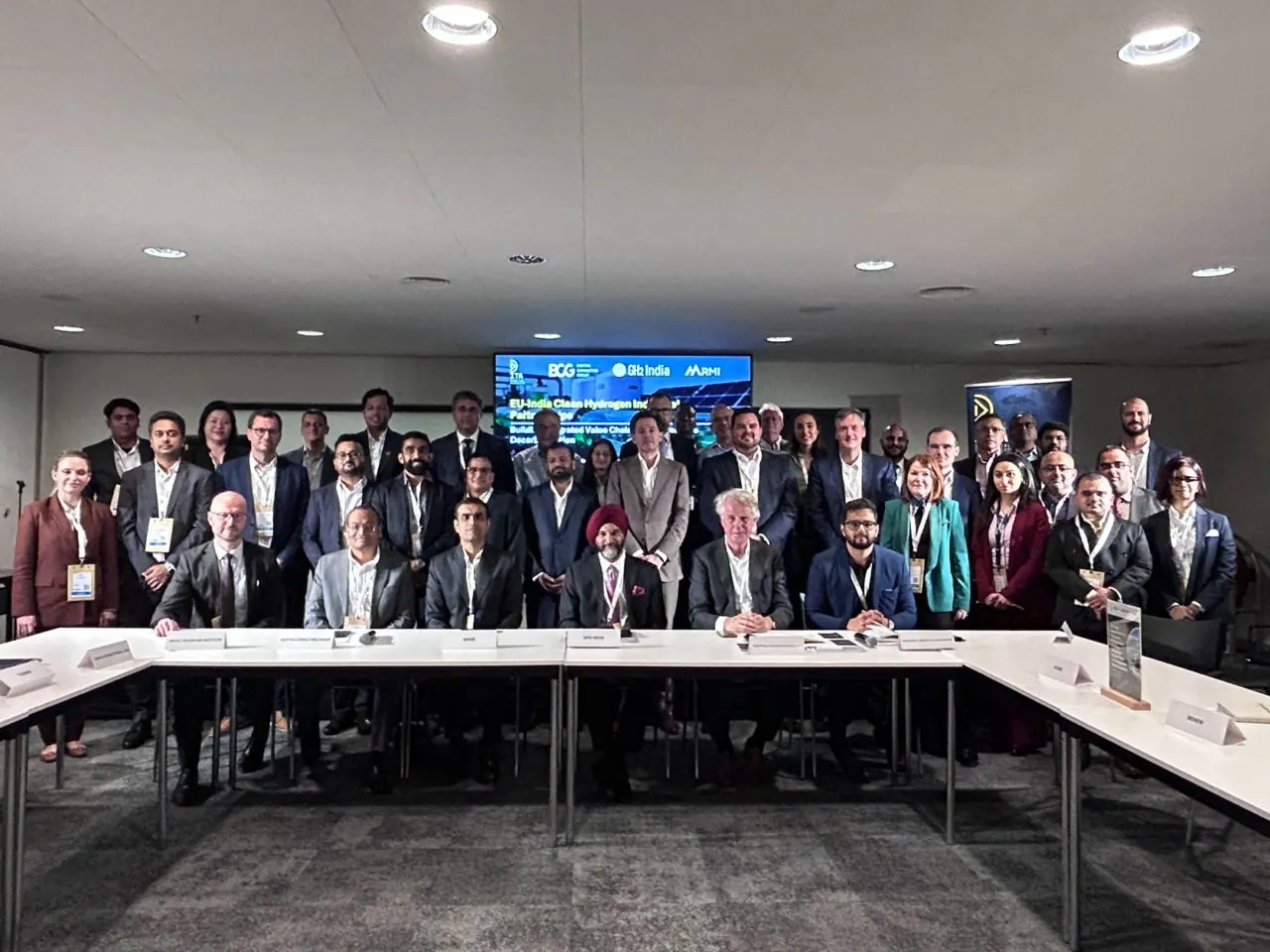 The India-EU session on the first day of the summit